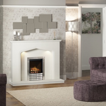 Elgin & Hall Verdena Marble Fireplace